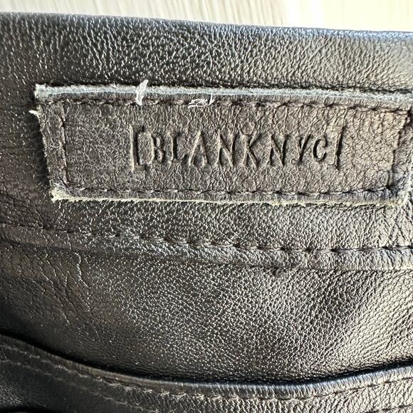 Blank NYC Faux Leather Pants In Eight Ball - Picture 9 of 9